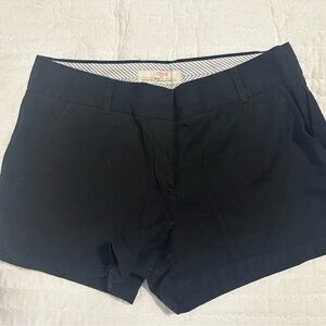 J. Crew Women's Classic Black Shorts